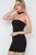 Bodycon Choker Neck Mini Dress