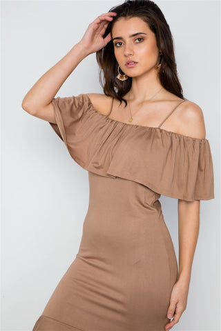 Cami Flounce Cut Out Dress