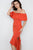 Cami Flounce Cut Out Dress