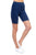 Stripe Band Top & Biker Shorts Set