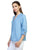 Tencel Split Neckline Shirt