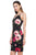 Lace Floral Mini Dress