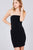 Tube Cotton Spandex Mini Dress