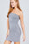 Tube Cotton Spandex Mini Dress
