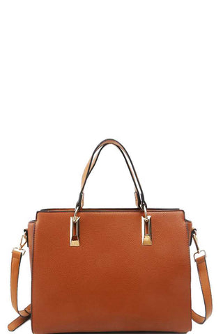 Modern Chic Stylish Satchel With Long Strap