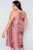 Plus Size Multi Coral Cami Slip Mini Dress