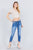 Short Sleeve V-neck W/surplice Tie Detail Woven Top