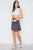 Stripe Button Down High Waist Retro Mini Skirt