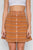 Stripe Button Down High Waist Retro Mini Skirt