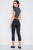 Contrast Stripe Active Sporty Leggings