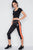 Contrast Stripe Active Sporty Leggings