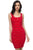 Stripe Bodycon Ribbed Dress