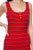 Stripe Bodycon Ribbed Dress