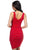 Stripe Bodycon Ribbed Dress