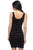 Stripe Bodycon Ribbed Dress