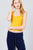 Double Scoop Neck Rib Tank Top