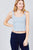 Double Scoop Neck Rib Tank Top