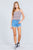 Multi Stripe Rib Cami Crop Top