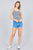 Multi Stripe Rib Cami Crop Top