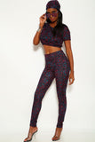 Animal Print Stretch Knit 3 Piece Set