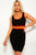 Solid, Color Block Contrast, Sleeveless, Round Neckline, Stripe Detail, And Stretchy. Followed By Fitted Wear