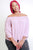 Solid, Off The Shoulders Top With Smocked Neckline, 3/4 Kimono Sleeves, Loose Fitting And A Front Tie Detail