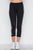 Black Contrast Trim High Waist Sweat Pants