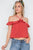 Ruffle Layer Halter Top