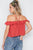Ruffle Layer Halter Top