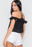 Ruffle Layer Halter Top