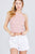 Halter Neck Cotton Spandex Rib Crop Top
