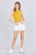 Halter Neck Cotton Spandex Rib Crop Top
