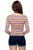 Stripe Twist Long Sleeve Shirt