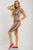 Striped, Two Piece Top And Short Set