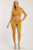 Pin Striped, 3 Piece Top, Capri Legging And Scarf Set