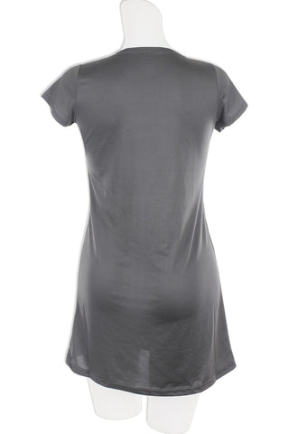 Knit Over Sized Scooped Neck Shirt