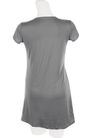 Knit Over Sized Scooped Neck Shirt
