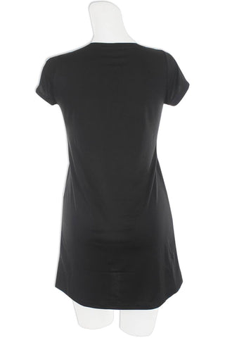 Knit Over Sized Scooped Neck Shirt