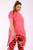 Solid Knit, Tunic Top In An Oversized Fit With A Round Neckline,short Sleeves, And Asymmetrical Hem
