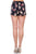 Floral Belted Mini Shorts