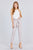 Paper Bag W/bow Tie Yarn Dye Stripe Long Pants