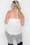 Plus Size Smocked Combo Mesh Top