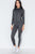 Charcoal Grey Active Two Piece Legging Jacket Set