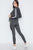 Charcoal Grey Active Two Piece Legging Jacket Set