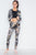 Black Mesh Multi Active Two Piece Legging Jacket Set