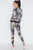 Black Mesh Multi Active Two Piece Legging Jacket Set
