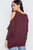Asymmetrical Hem Seamed Sweater