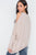 Asymmetrical Hem Seamed Sweater