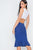Ribbed Knit Midi Skirt