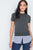 Short Sleeve Combo Stripe Sweater